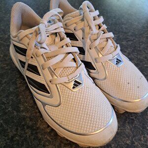 Girls Adidas softball cleats size 4